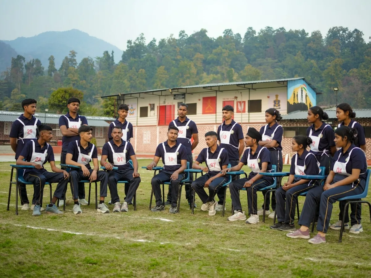 Defence Academy Students During NDA Training at Alliance Defence Academy